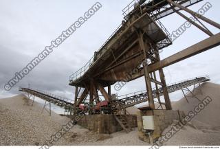 Photo Textures of  Gravel Mining Machine